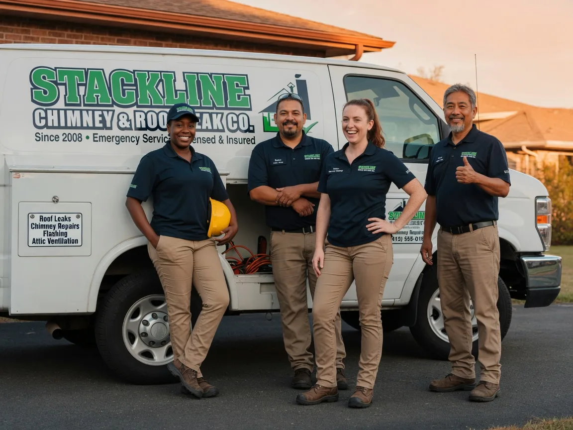Chimney flashing repair company in Grant City, MO